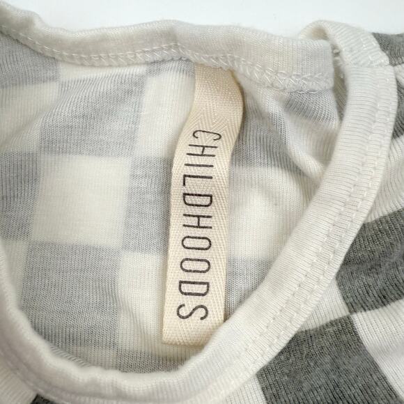 Childhoods Clothing Modal Checkered Tee - Picture 4 of 7